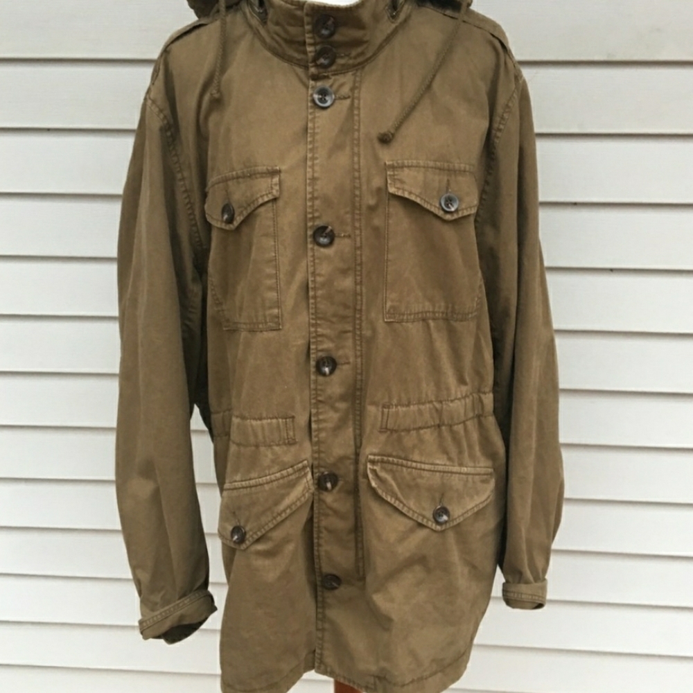 Gap cargo cotton utility jacket XXL